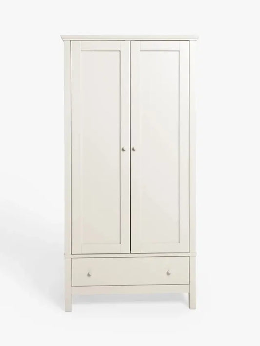 John Lewis Wilton Double Wardrobe, Linen 