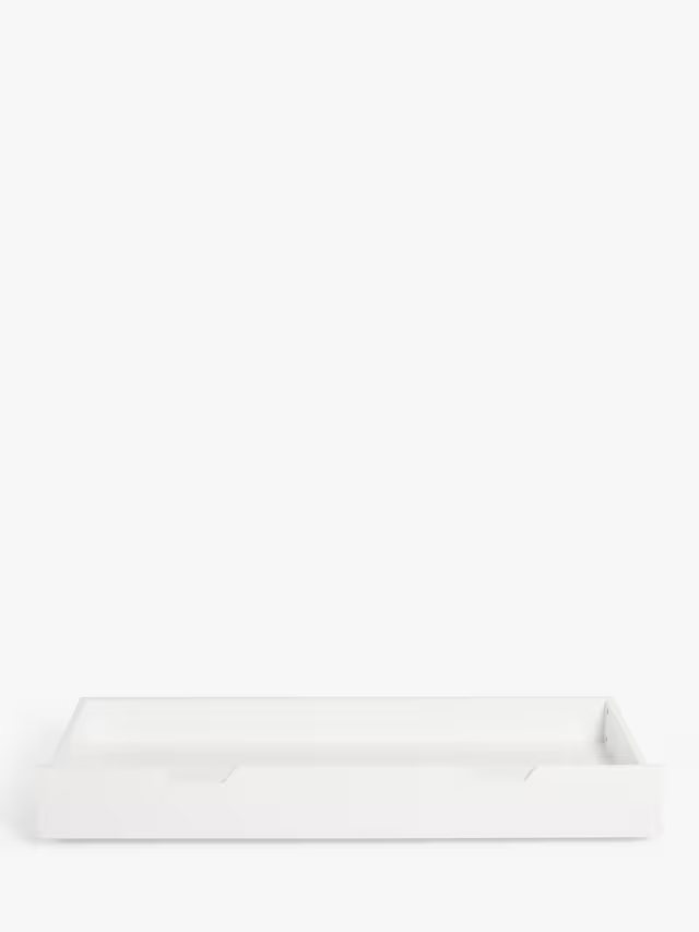 John Lewis Wilton Cotbed and Drawer White