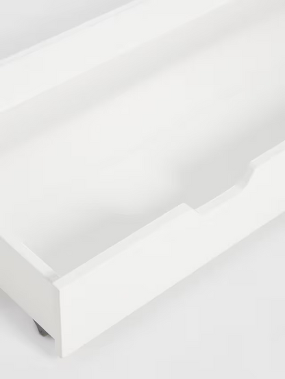 John Lewis Wilton Cotbed and Drawer White