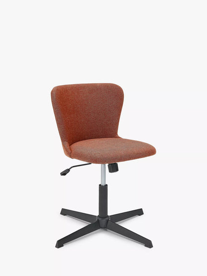 John Lewis ANYDAY Scallop Office Chair, Burnt Orange