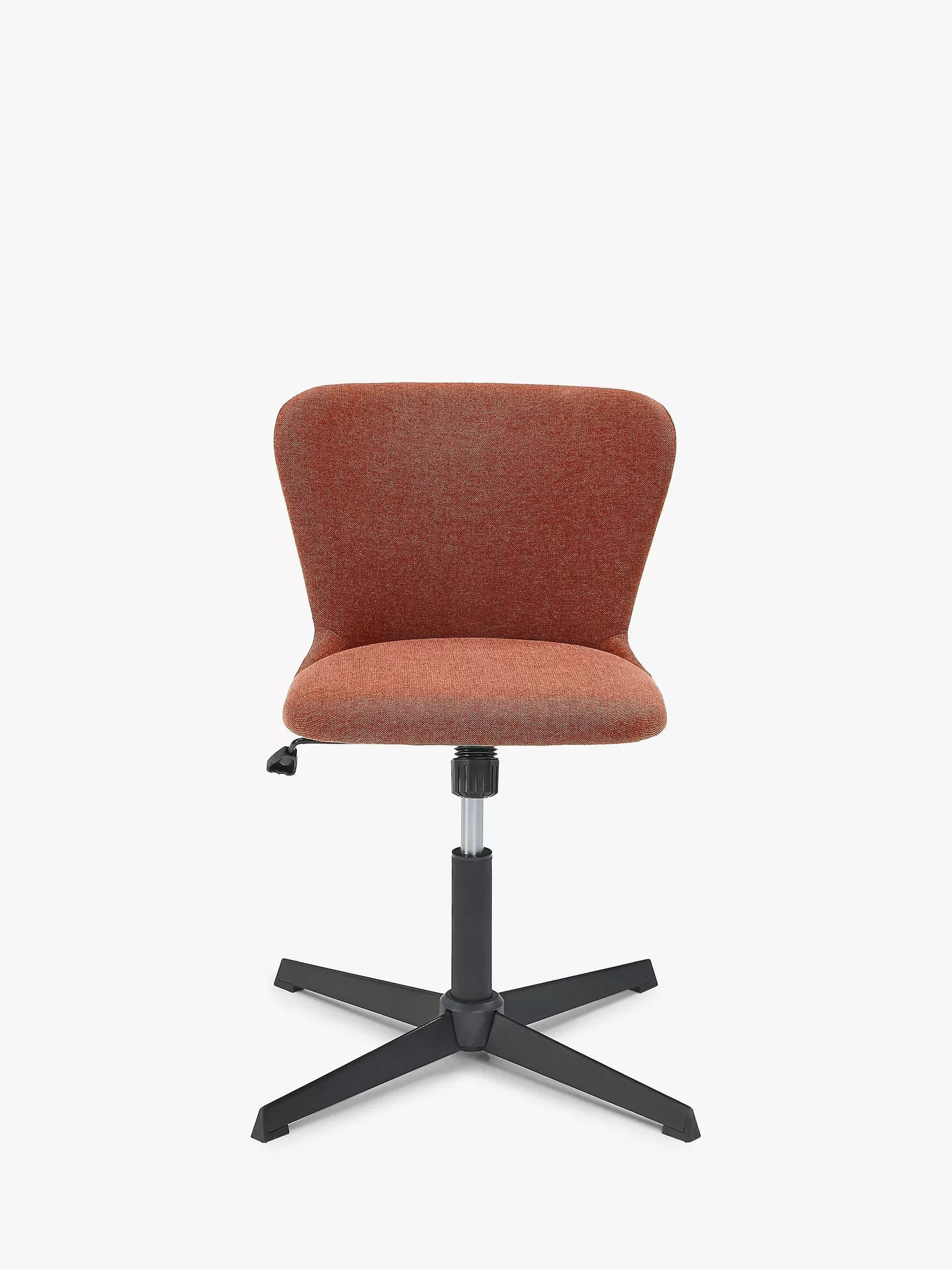 John Lewis ANYDAY Scallop Office Chair, Burnt Orange