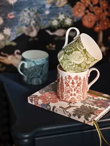 John Lewis Bobbin Bedside Table Blue