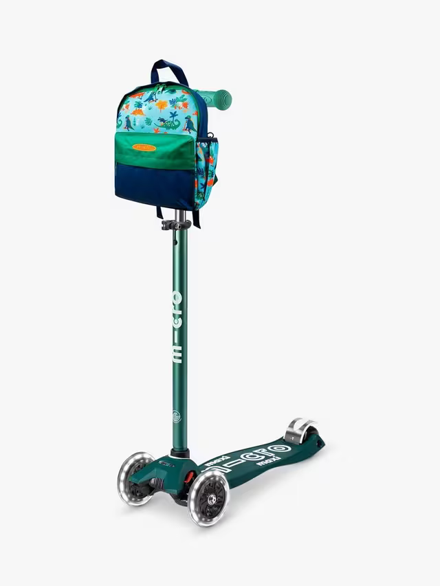 Micro Scooters Maxi Eco LED Scooter, Green