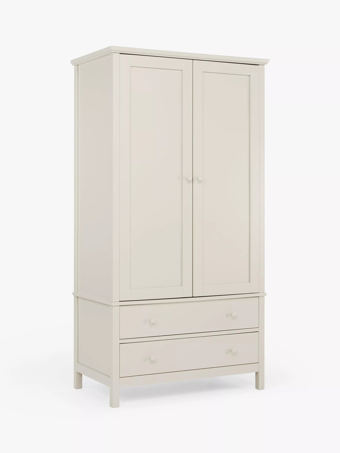John Lewis Wilton 2 Door Wardrobe, Linen