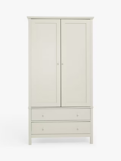John Lewis Wilton 2 Door Wardrobe, Linen