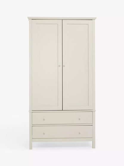 John Lewis Wardrobe Wilton 2 Door, Linen