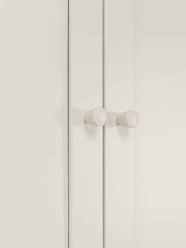 John Lewis Wilton 2 Door Wardrobe, Linen