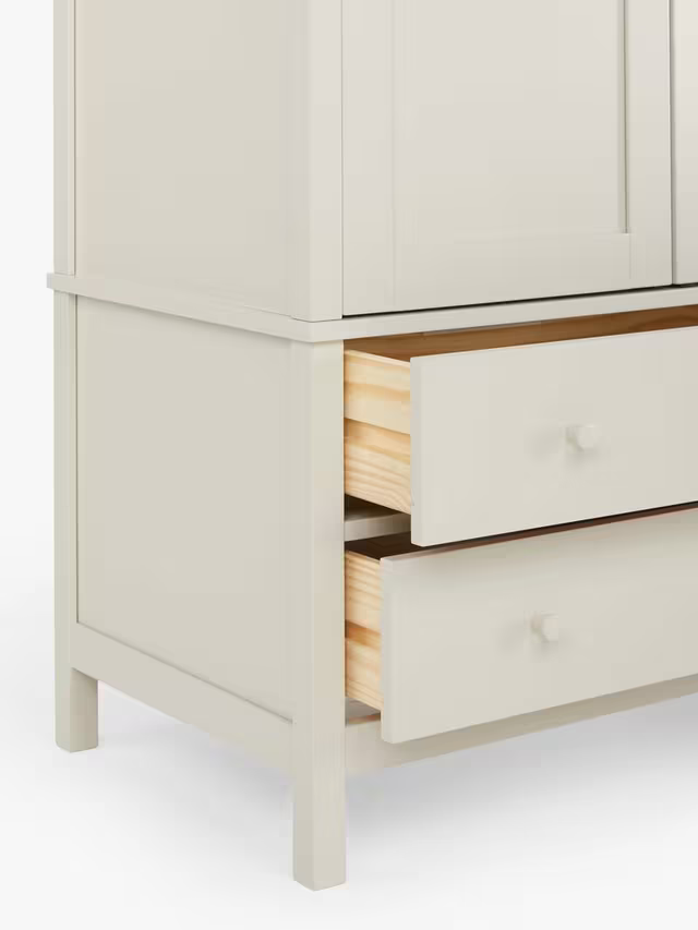 John Lewis Wilton 2 Door Wardrobe, Linen