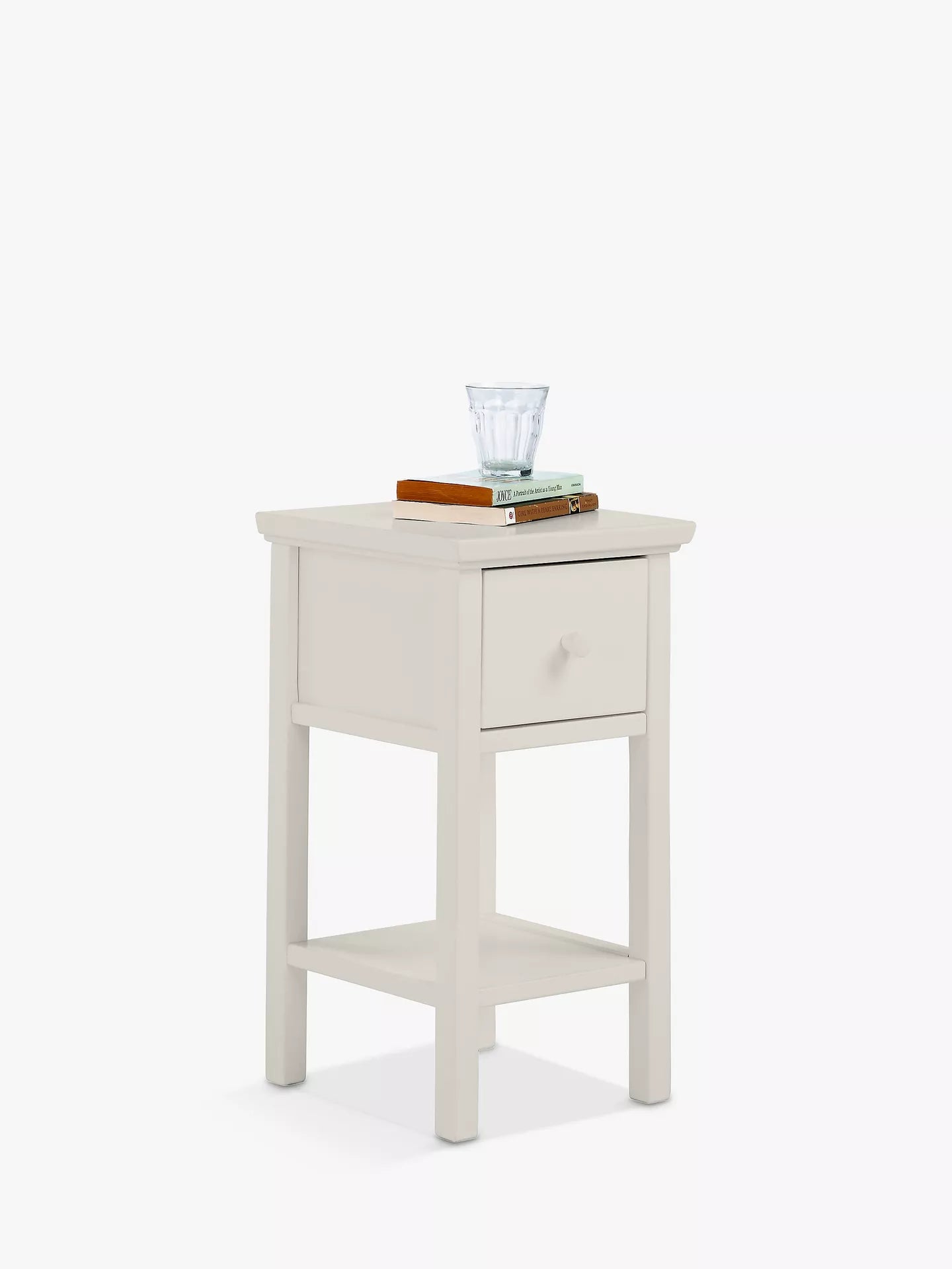 John Lewis Wilton Bedside Tables, Set of 2, Linen