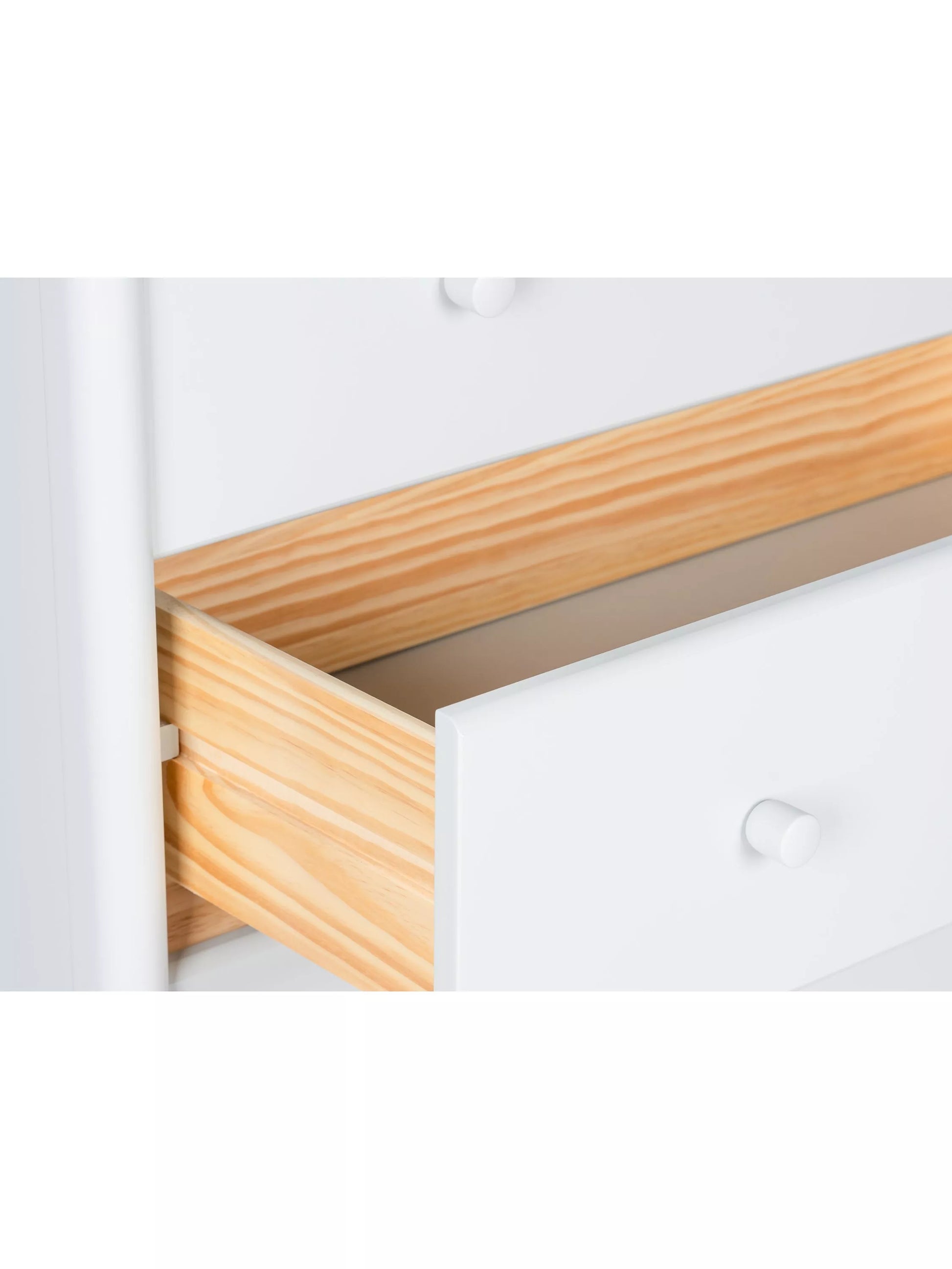 John Lewis Spindle 6 Drawer Chest, Grey