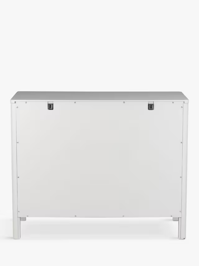 John Lewis Spindle 3 Drawer Chest, Grey