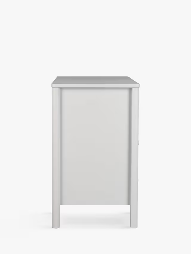 John Lewis Spindle 3 Drawer Chest, Grey