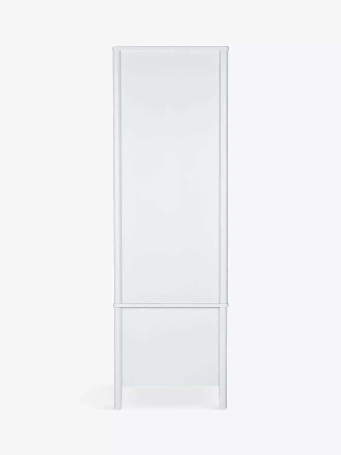 John Lewis Spindle Double Wardrobe in Grey with 2 drawers