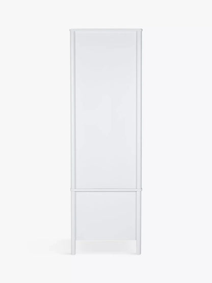 John Lewis Spindle Double Wardrobe in Grey with 2 drawers