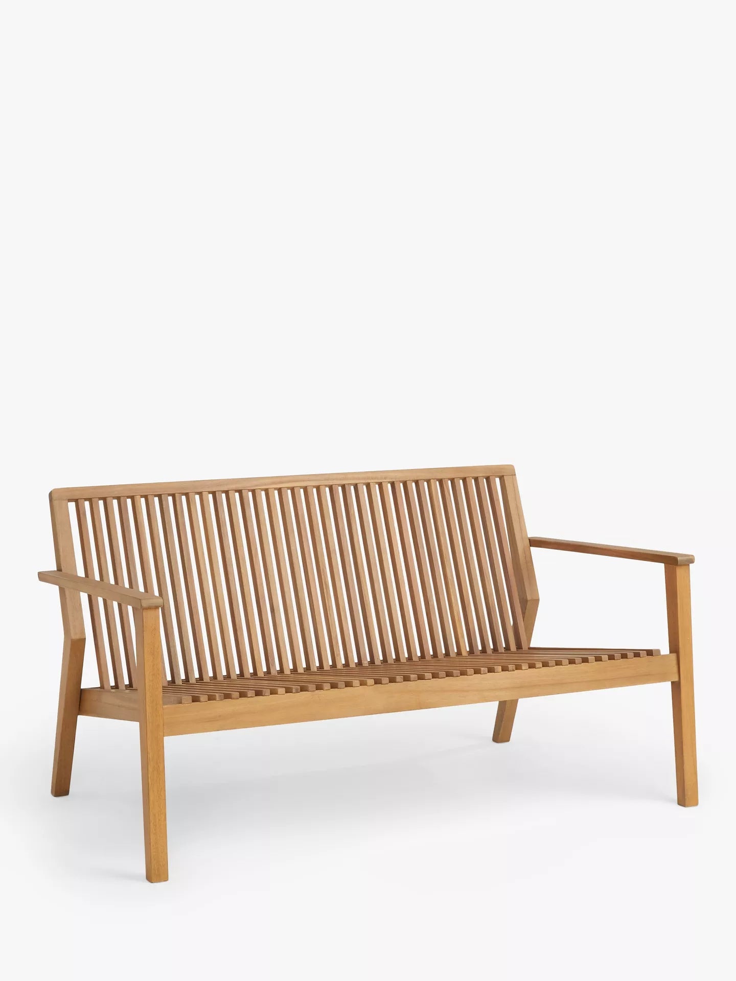 BER SELL CUSHUONS ONKY - John Lewis Mona 2-Seater Garden Sofa, FSC-Certified (Acacia Wood), Natural