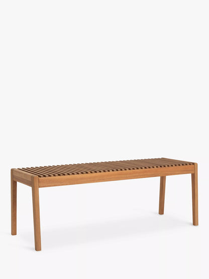 John Lewis Mona 2-Seater Garden Bench, FSC-Certified