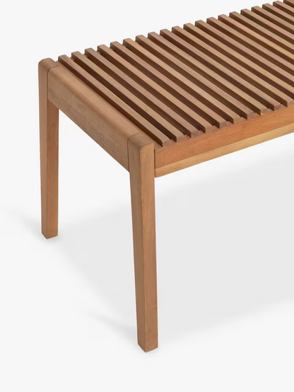 John Lewis Mona 2-Seater Garden Bench, FSC-Certified