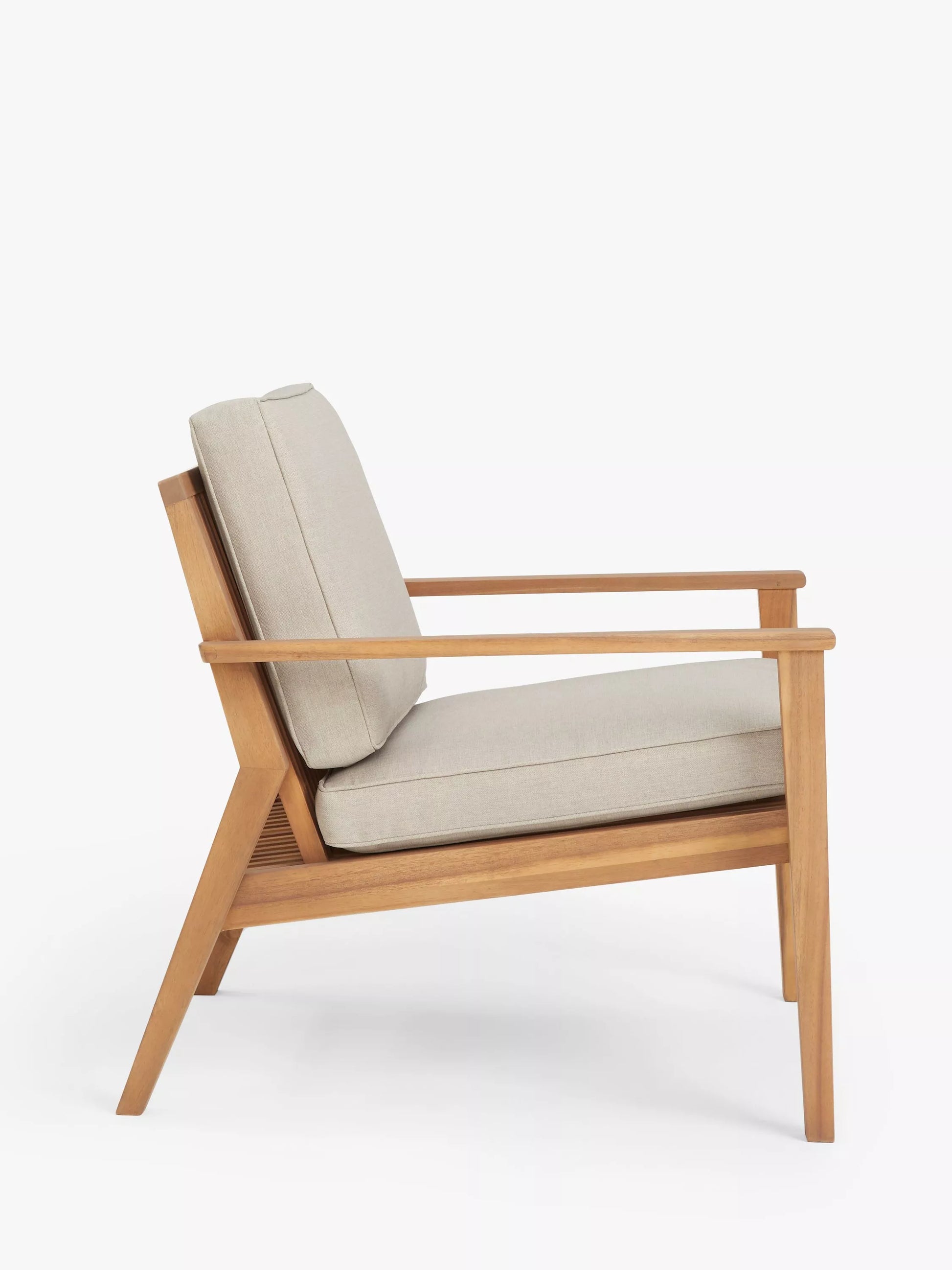 John Lewis Mona Garden Lounge Chair (Acacia Wood), Natural