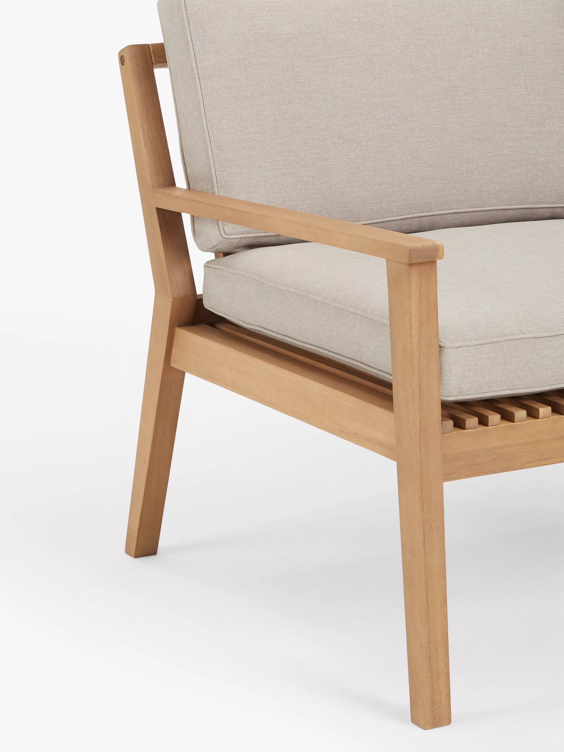 John Lewis Mona Garden Lounge Chair (Acacia Wood), Natural