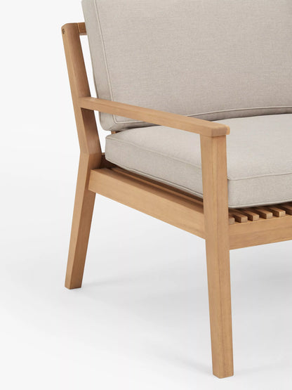 John Lewis Mona Garden Lounge Chair (Acacia Wood), Natural