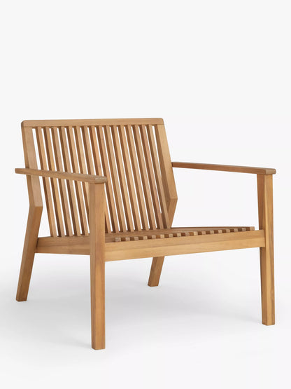 John Lewis Mona Garden Lounge Chair (Acacia Wood), Natural
