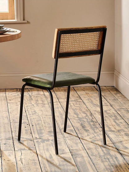 nkuku Iswa Dining Chair, Green