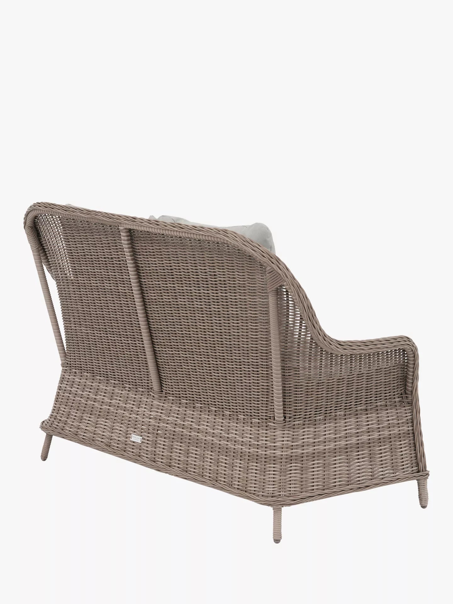 John Lewis Rye Woven 2-Seater Garden Sofa, Natural