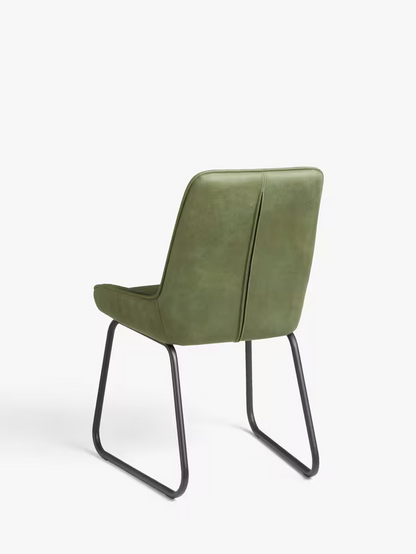 John Lewis Brooks II Side Dining Chairs, Set of 2, Green