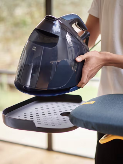 Joseph Joseph Glide Max Plus Ironing Board, Black/Blue, L135 x W45cm