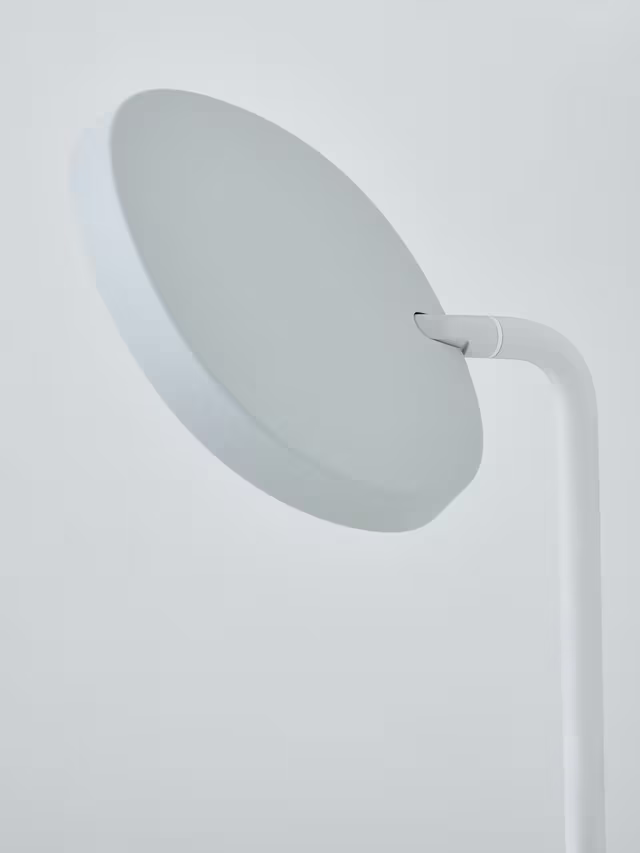 Lumie Task Bright Light Therapy Desk Lamp, White Mist