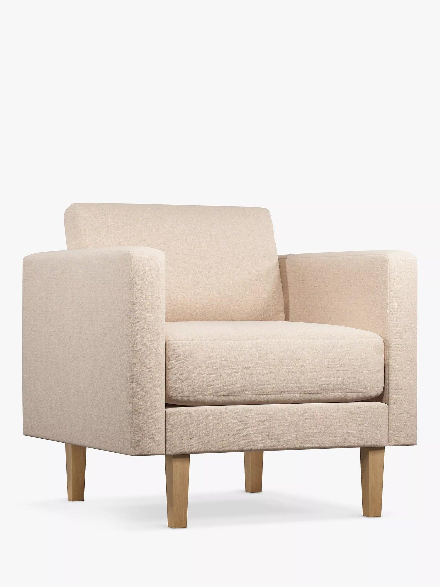John Lewis Eavis Armchair Tweed Beige