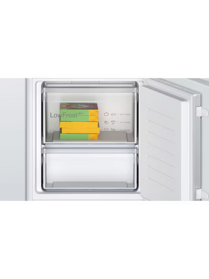 Bosch Series 2 KIV87NSE0G Integrated 70/30 Fridge Freezer, White