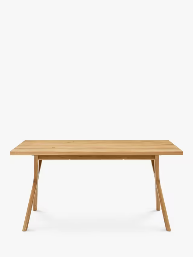 John Lewis Milton Fixed Dining Table, Oak