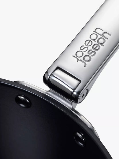 Joseph Joseph Space Folding Handle Non-Stick Saucepan & Accessories Set, 3 Piece