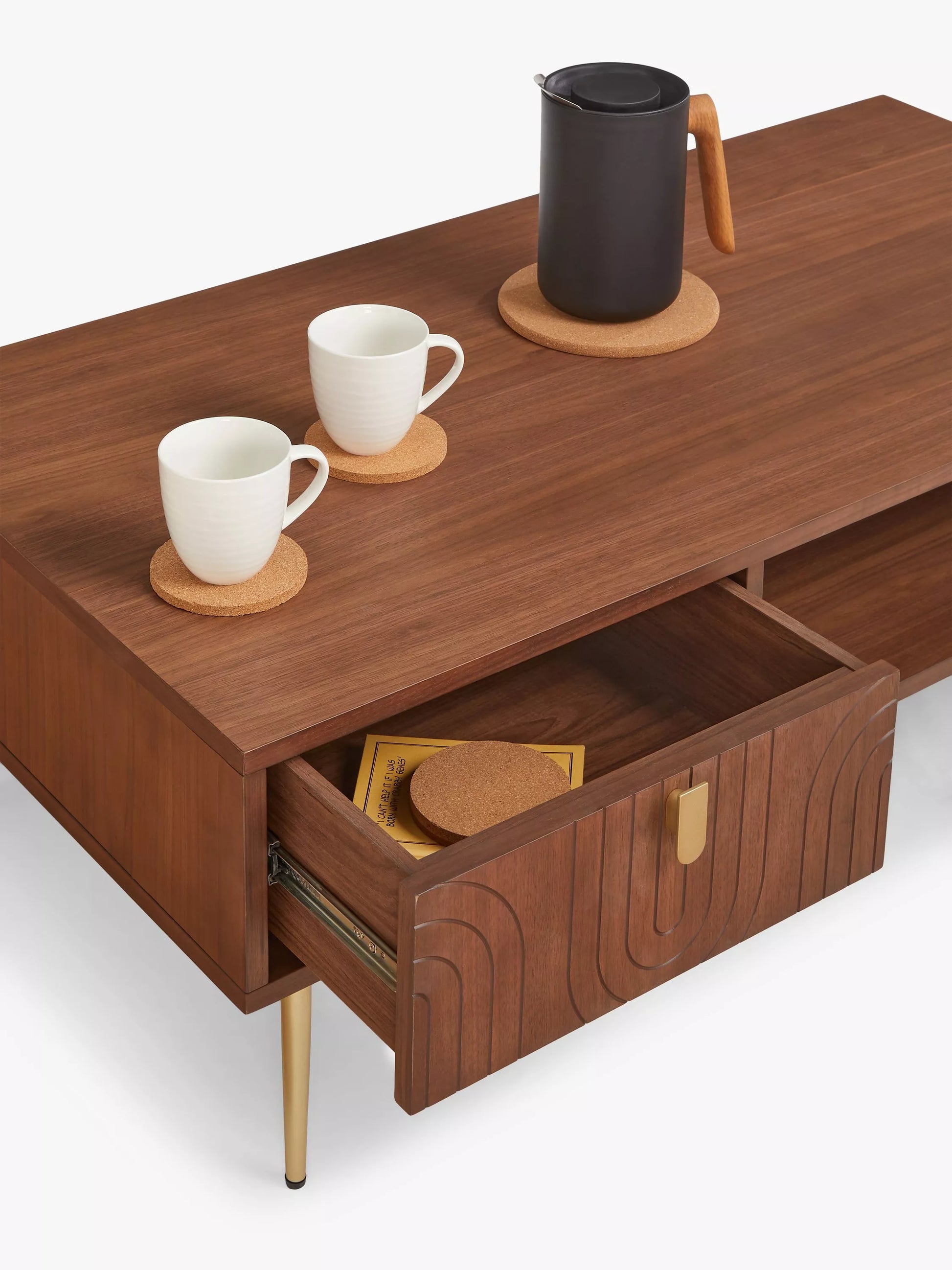 John Lewis Harvard Coffee Table, Walnut