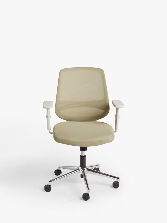 John Lewis Dorsal Office Chair, Beige
