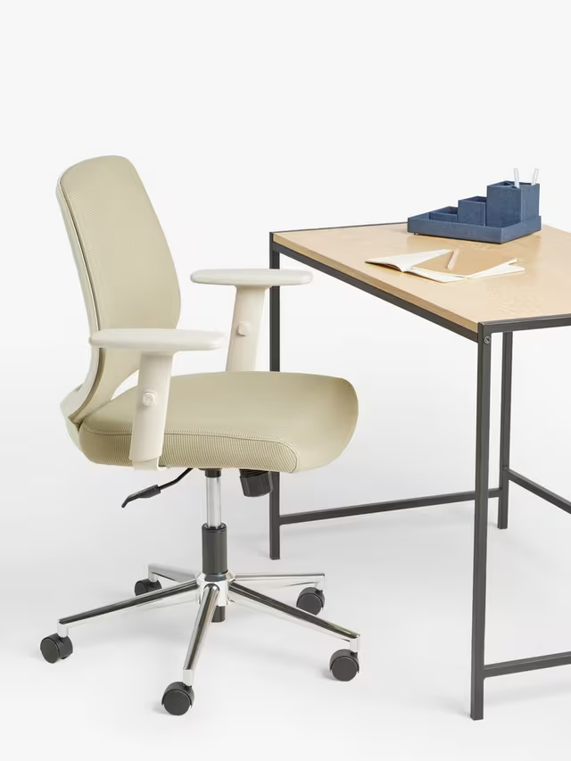 John Lewis Dorsal Office Chair, Beige