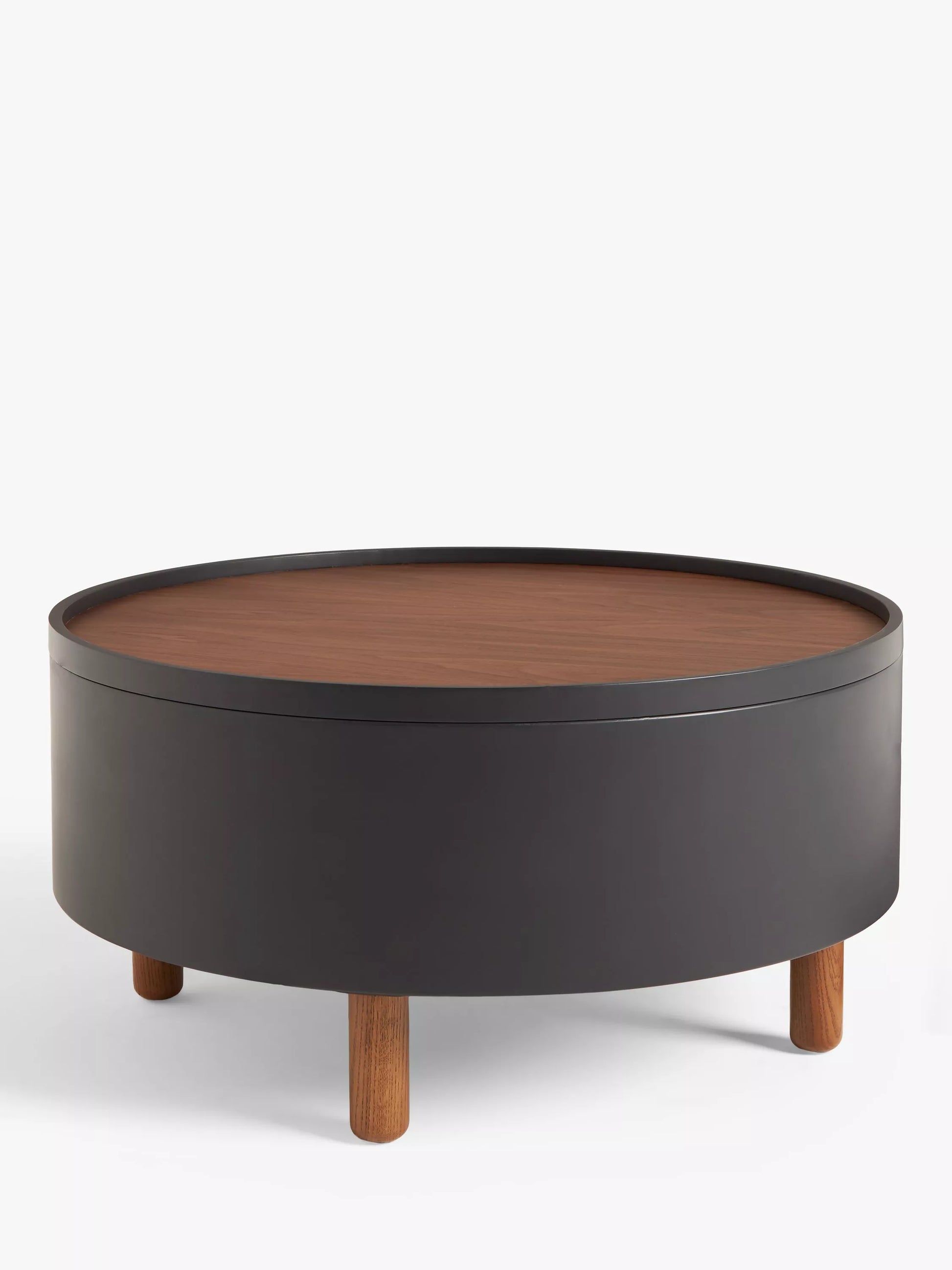 DRUM COFFEE TBL BLACK