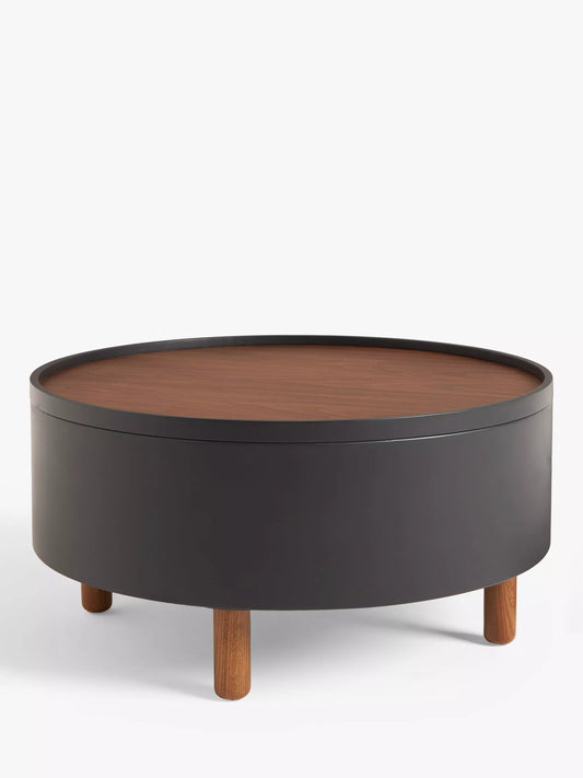 DRUM COFFEE TBL BLACK