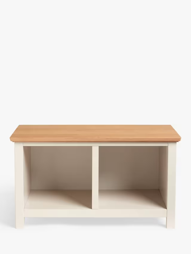 John Lewis ANYDAY Wilton Hallway Bench, Linen
