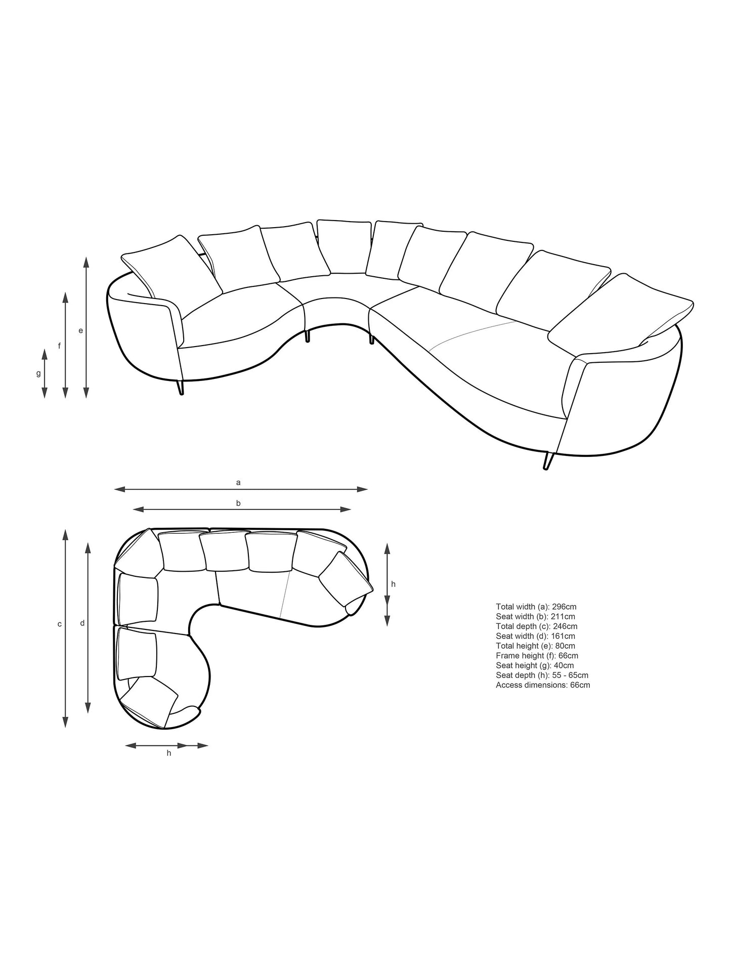John Lewis Lozenge LHF Corner Sofa