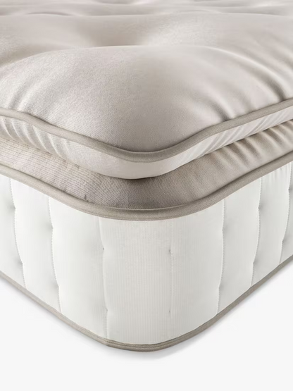 John Lewis Mattress British Natural Herdwick Pillowtop 4250 King Size Regular Firmer Tension Pocket Spring