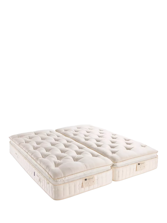 John Lewis British Natural Collection Cotswold Pillowtop 10250 Zip Link Mattress Regular Tension Super King Size