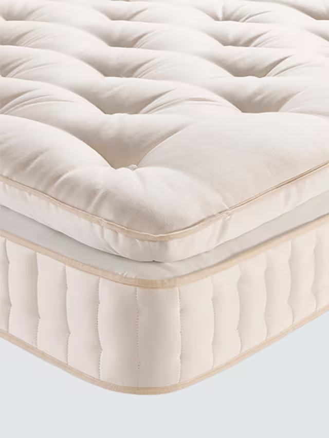 John Lewis Herdwick Pillowtop 4250, King Size, Firmer Tension Pocket Spring Mattress