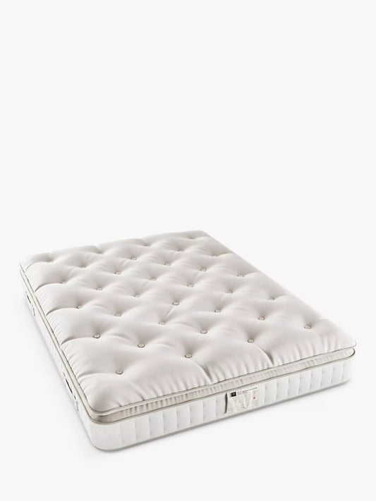 John Lewis Double Mattress British Natural Collection Herdwick Pillowtop 4250, Firmer Tension Pocket Spring