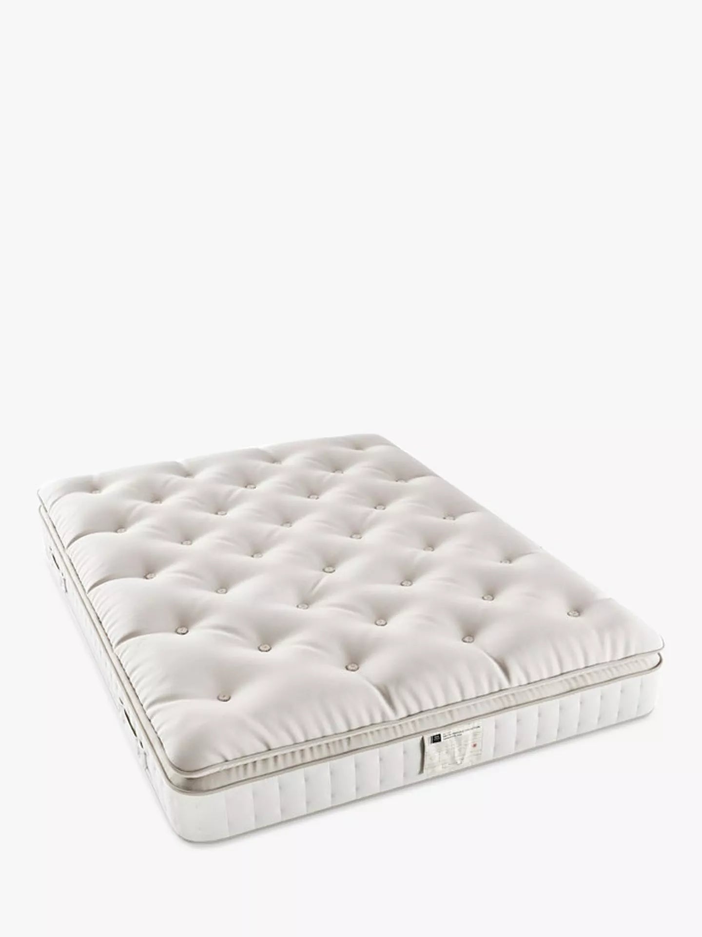 John Lewis Mattress British Double Natural Collection Herdwick Pillowtop 4250 Regular Tension