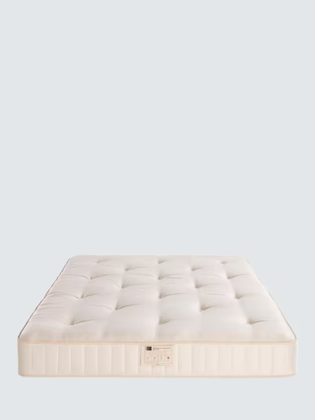 John Lewis British Natural Hemp 2750 Mattress Regular Double Bedroom