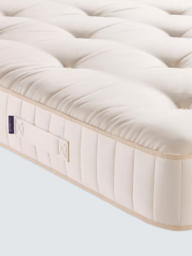 John Lewis British Natural Collection Hemp 2750 Mattress, Regular Tension, Double