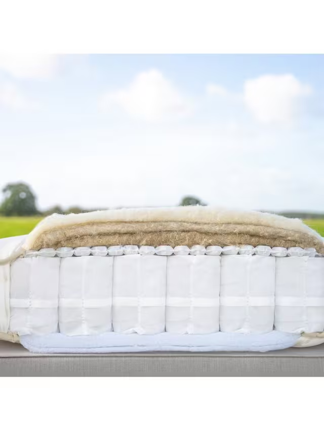 John Lewis British Natural Hemp 2750 Mattress Regular Double