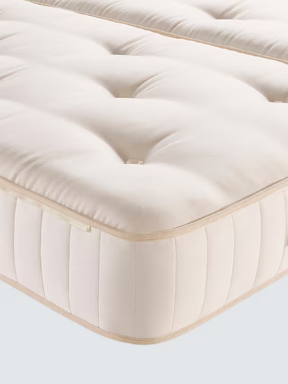 John Lewis British Natural Collection Hemp 2750 Zip Link Regular Tension Super King Size